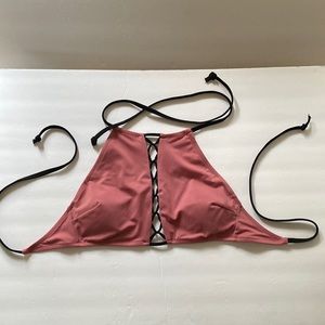 Victoria’s Secret Pink | High Neck Laced Bikini Top